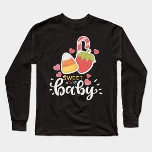 Sweet Strawberry baby kawaii Long Sleeve T-Shirt